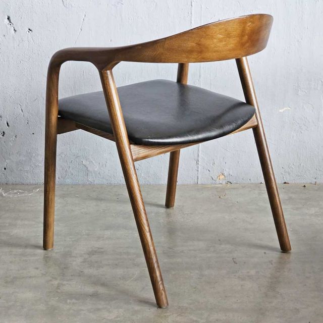 Ghế Neva khung gỗ tần bì Ash bọc nệm GCF178