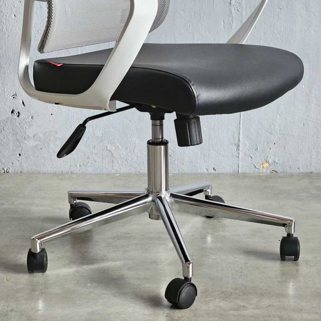 Ghế xoay văn phòng lưng lưới có tựa đầu HOM1102-T04