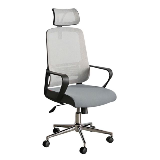 Ghế xoay văn phòng lưng lưới có tựa đầu HOM1102-D04