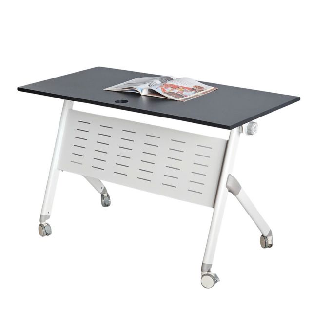 Bàn đào tạo gấp gọn 120x60cm gỗ cao su SPD68232 Bàn đào tạo gấp gọn 120x60cm gỗ cao su SPD68232