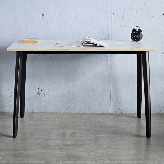 Bàn làm việc 120x60cm gỗ plywood hệ đa giác HDG022