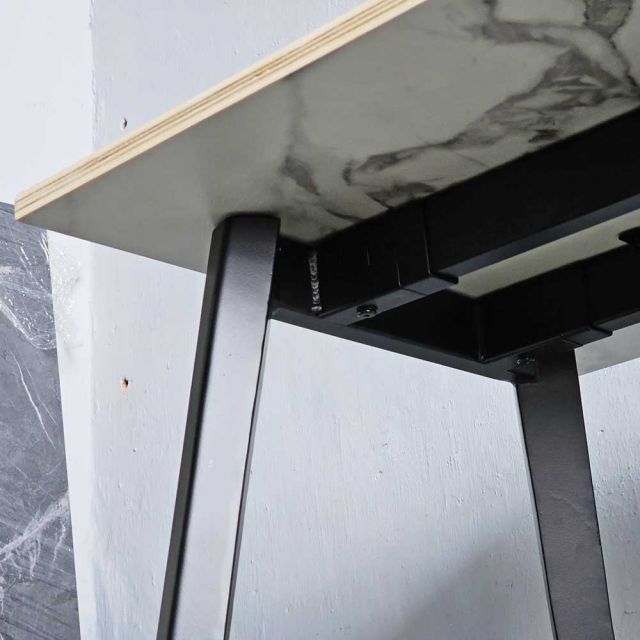 Bàn làm việc 120x60cm gỗ plywood hệ đa giác HDG022