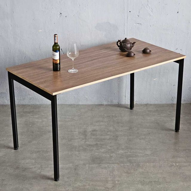 Bàn ăn chữ nhật 140x70cm gỗ plywood hệ OMA II BA68205