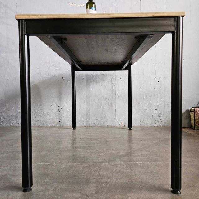Bàn ăn chữ nhật 140x70cm gỗ plywood hệ OMA II BA68205