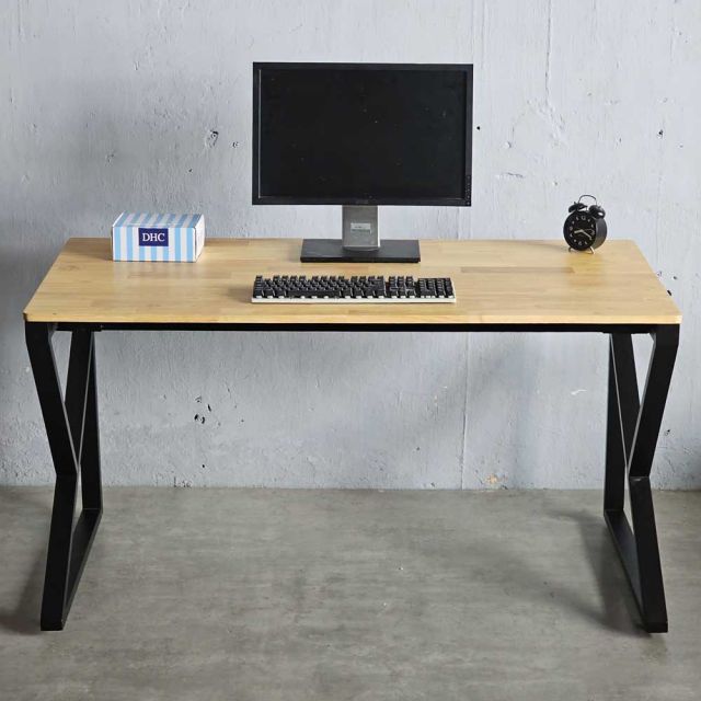 Bàn làm việc 140x70 KConcept chân sắt lắp ráp HBKC005