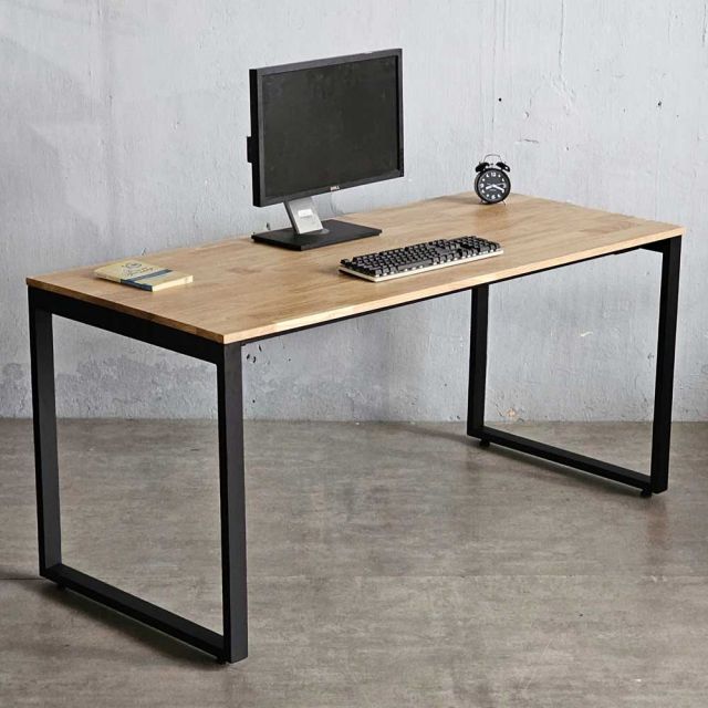 Chân sắt bàn làm việc hệ Rectang 160x70cm lắp ráp HCRT026