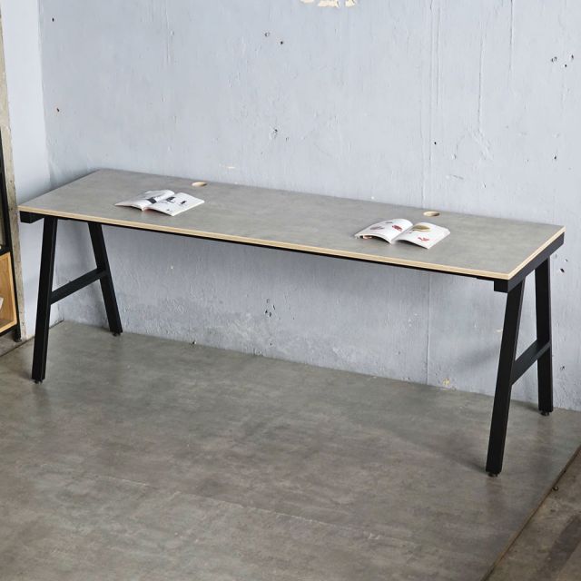 Bàn làm việc 200x60cm gỗ plywood hệ Aconcept HBAC057