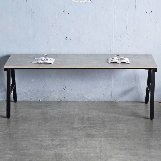 Bàn làm việc 200x60cm gỗ plywood hệ Aconcept HBAC057