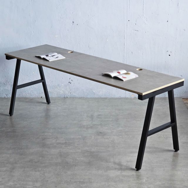 Bàn làm việc 200x60cm gỗ plywood hệ Aconcept HBAC057