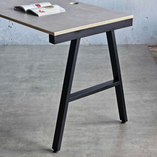 Bàn làm việc 200x60cm gỗ plywood hệ Aconcept HBAC057