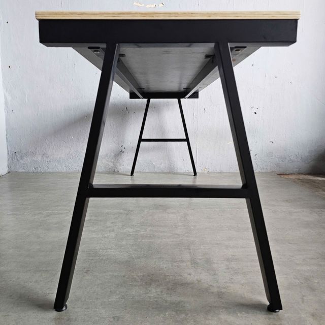 Bàn làm việc 200x60cm gỗ plywood hệ Aconcept HBAC057