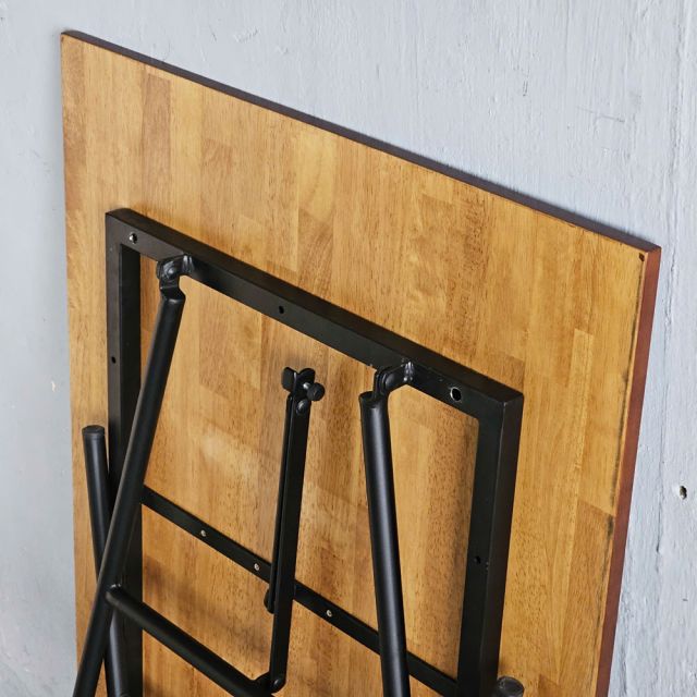 Bàn làm việc gấp gọn 120x70cm gỗ cao su SPD68229