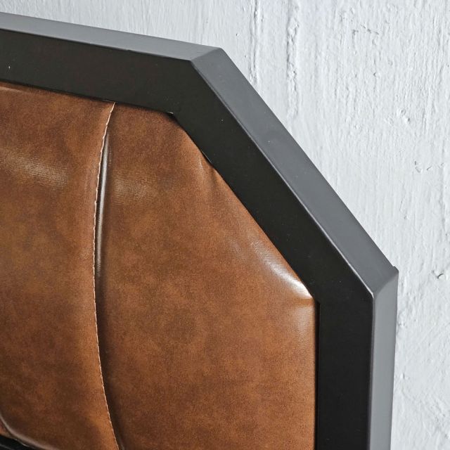 Ghế băng bọc nệm 100x55x117cm khung sắt GBD046