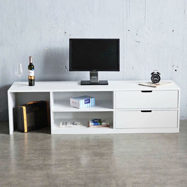 Kệ TV để sàn 169x45x45cm gỗ cao su KTV68114