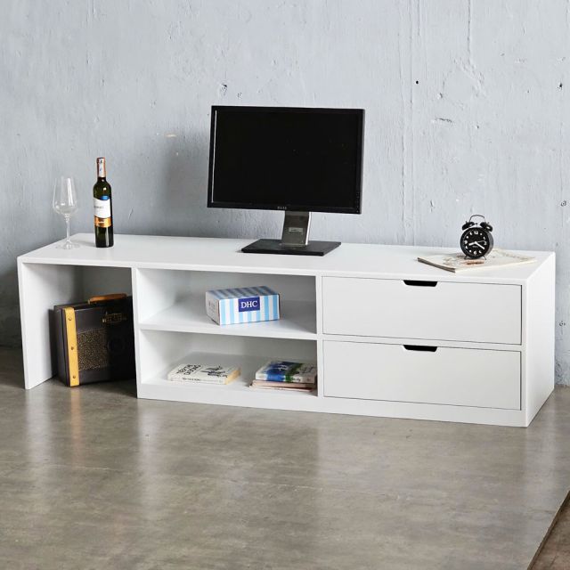 Kệ TV để sàn 169x45x45cm gỗ cao su KTV68114