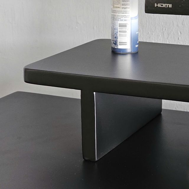 Kệ màn hình 80x21x10cm gỗ cao su MS68021