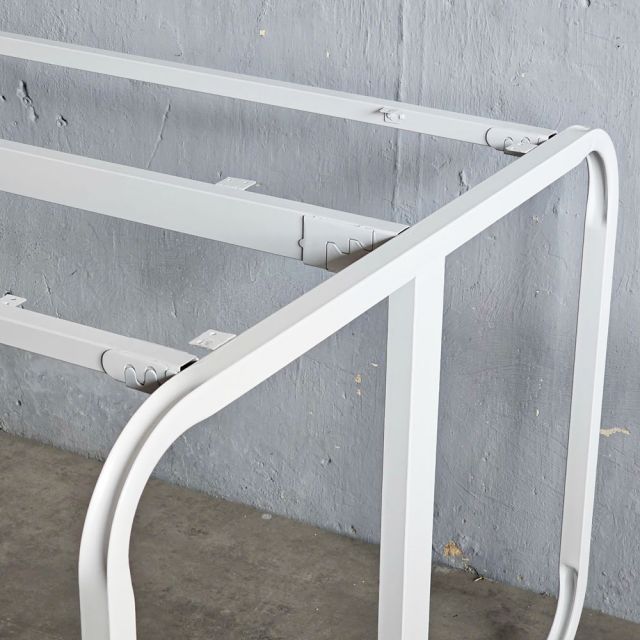 Chân sắt lắp ráp cụm 2 người ngồi 120x120cm hệ Minimal HCMN006