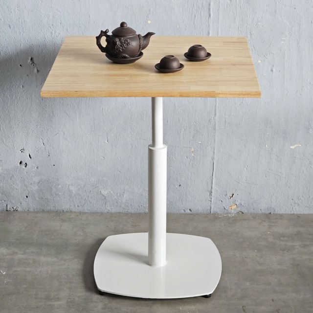 Bàn cafe vuông 60x60cm gỗ cao su CFD68240