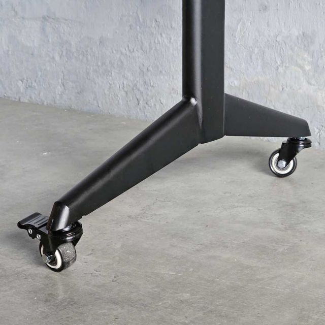 Bàn đào tạo di động 80x60cm gỗ cao su SPD68233