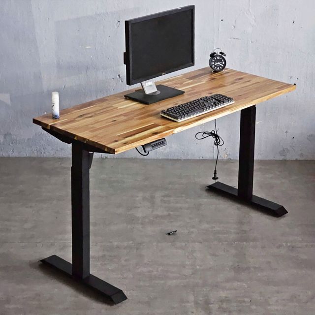 Bàn nâng hạ chiều cao 140x60cm gỗ tràm 1 động cơ FLD028