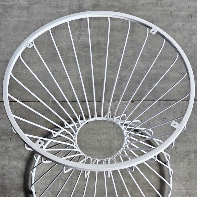 Chân sắt bàn Cafe đồng hồ cát ( mặt tròn 60cm) CHBCF009