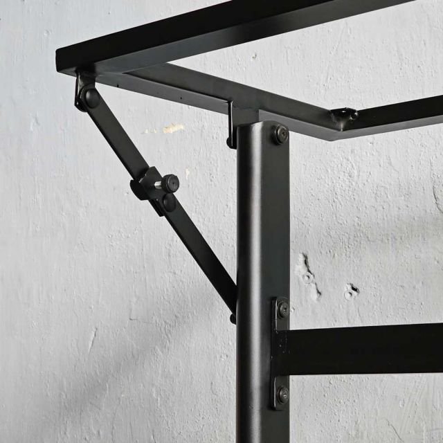 Chân bàn đào tạo cho mặt bàn 80x60cm sơn tĩnh điện CHB68066