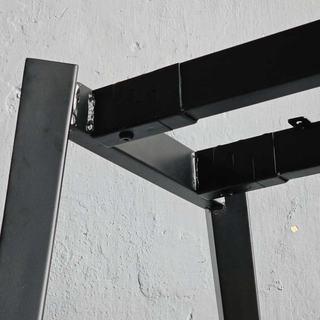 Chân sắt lắp ráp cho bàn 120x60cm hệ Diamond CBHD002