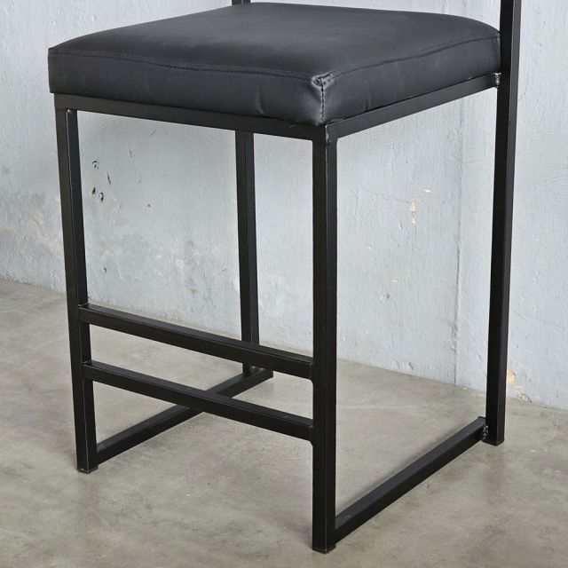 Ghế cafe bọc nệm chân sắt GCF228