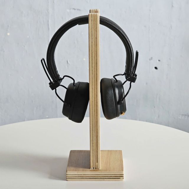 Giá treo tai nghe gỗ plywood GTTN002