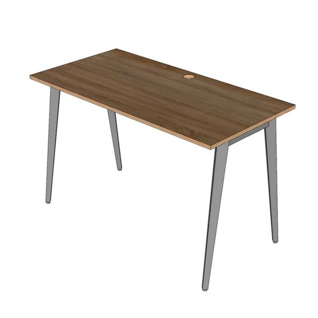Bàn làm việc 120x60cm gỗ plywood hệ Tứ Giác Côn HBDI005