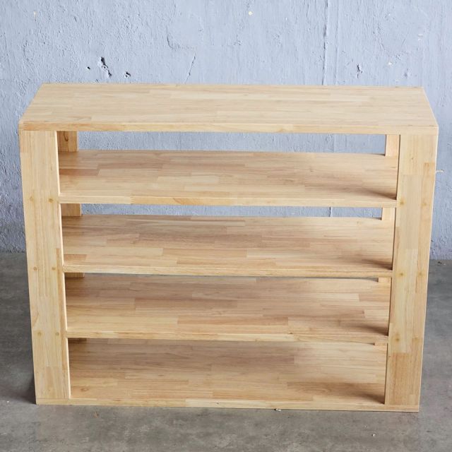 Kệ giày 5 tầng 90x30x70cm gỗ cao su KG68078