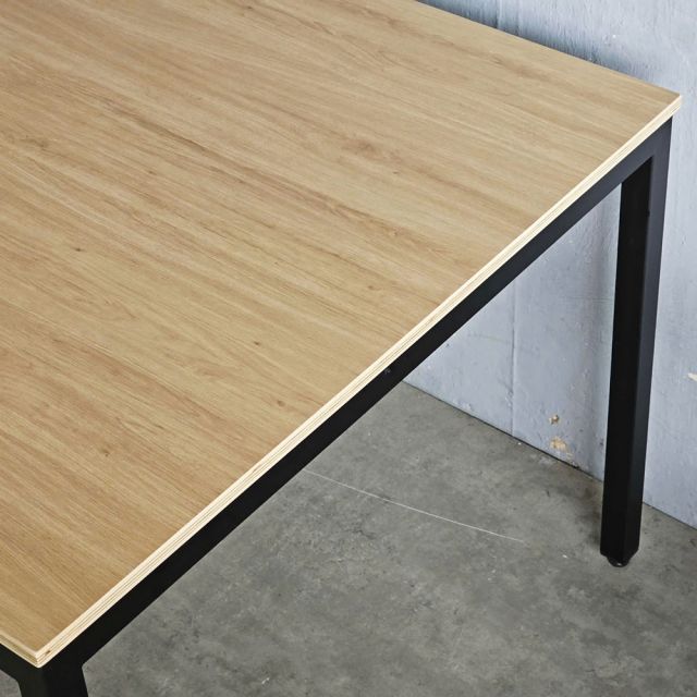 Bàn cụm 2 chỗ ngồi 120x100cm gỗ plywood hệ UConcept HBUC062