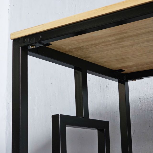 Bàn làm việc SIBA 120x60cm chân sắt lắp ráp SPD68144