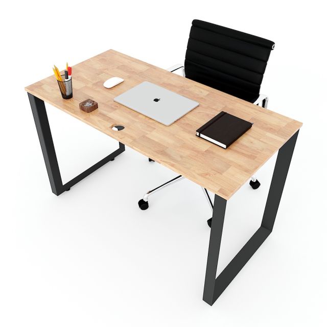 Bàn làm việc 60x120cm hệ Trian chân sắt tam giác HBTA002