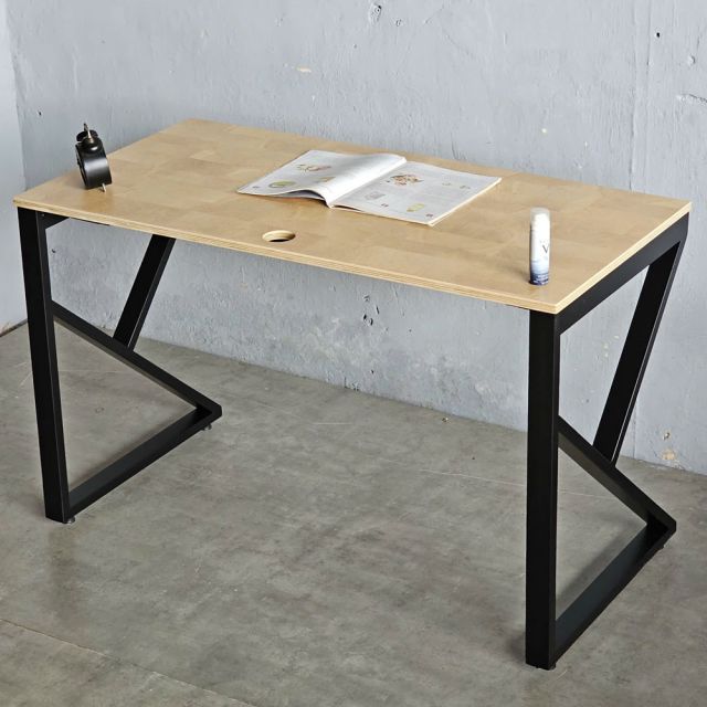 Bàn làm việc 120x60cm gỗ plywood vân Cut Trunk hệ KConcept HBKC051