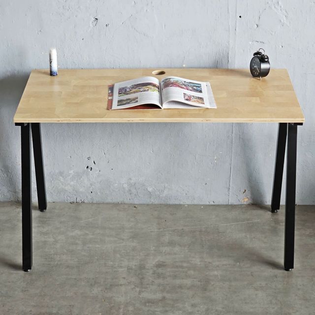 Bàn làm việc 120x60cm gỗ plywood vân Cut Trunk hệ PLY HBPL026