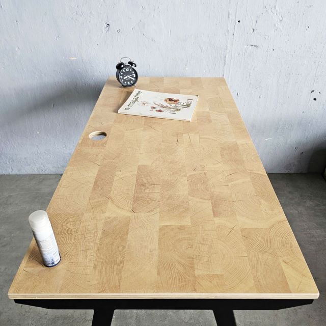 Bàn làm việc 120x60cm gỗ plywood vân Cut Trunk hệ PLY HBPL026