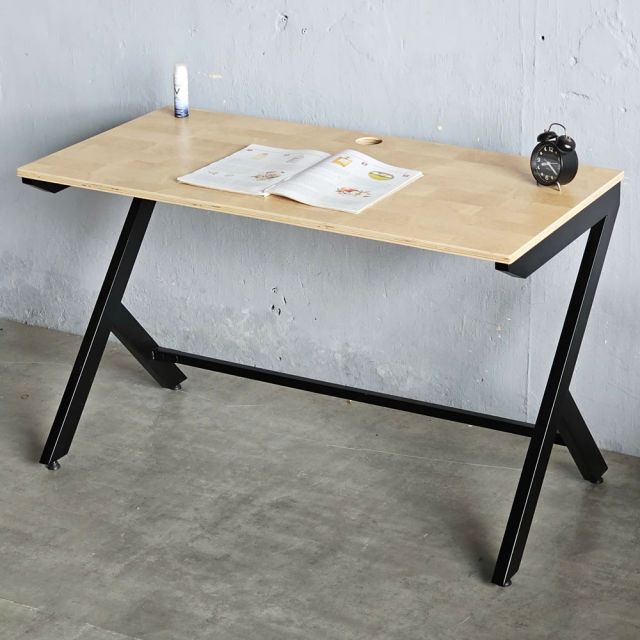 Bàn Gaming 120x60cm gỗ plywood vân Cut Trunk GD68096
