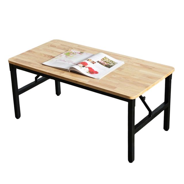 Bàn trẻ em gấp gọn 100x50cm gỗ cao su KGD044