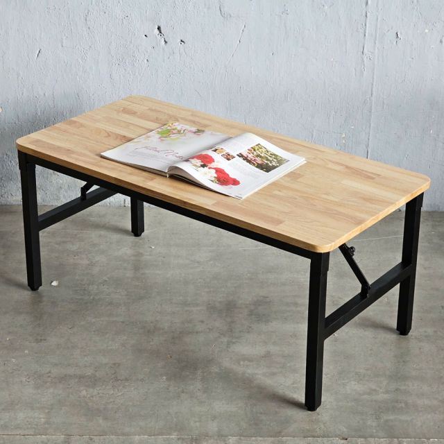 Bàn trẻ em gấp gọn 100x50cm gỗ cao su KGD044