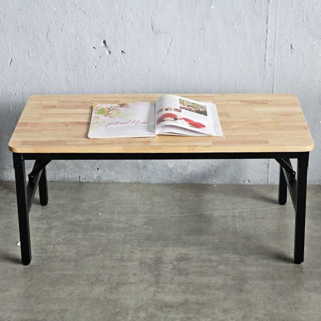 Bàn trẻ em gấp gọn 100x50cm gỗ cao su KGD044