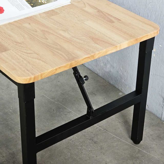 Bàn trẻ em gấp gọn 100x50cm gỗ cao su KGD044