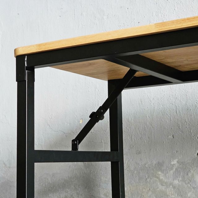 Bàn trẻ em gấp gọn 100x50cm gỗ cao su KGD044