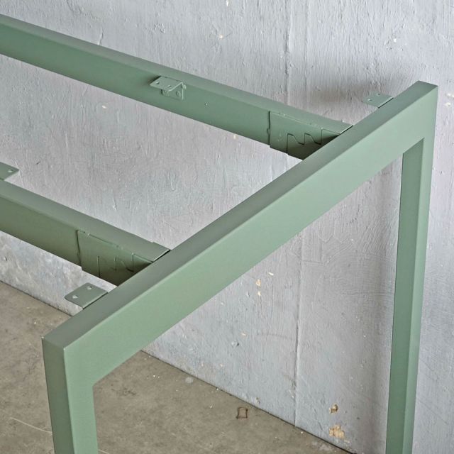 Chân bàn sắt cho bàn 120x60cm sơn tĩnh điện HCSL036