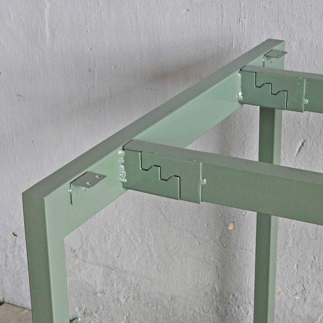 Chân bàn sắt cho bàn 120x60cm sơn tĩnh điện HCSL036