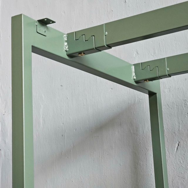 Chân bàn sắt cho bàn 120x60cm sơn tĩnh điện HCSL036