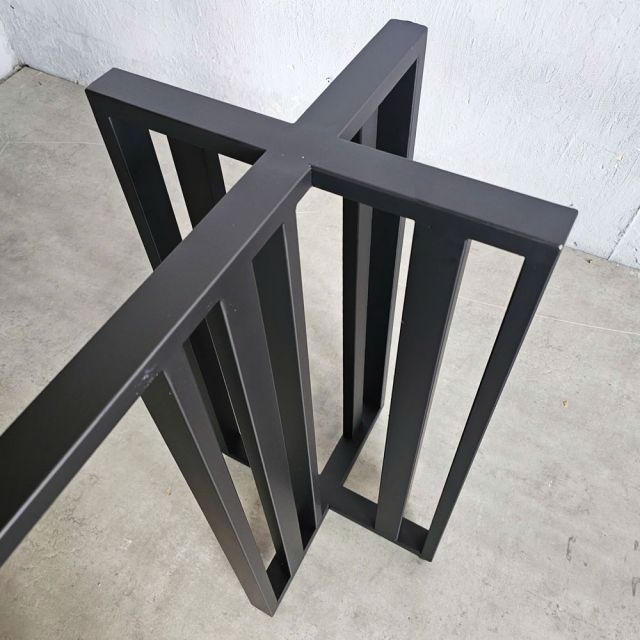 Chân sắt cho bàn ăn sơn tĩnh điện CHBBA034
