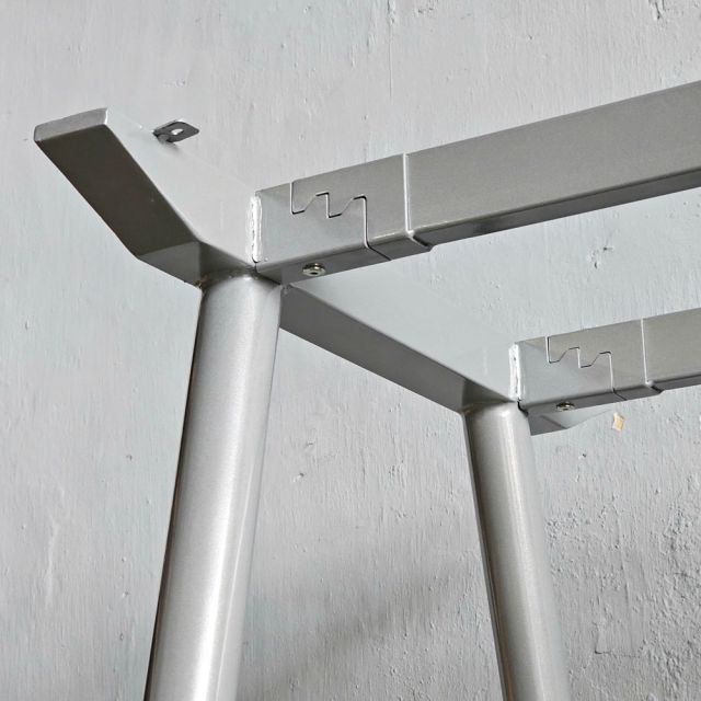 Chân sắt lắp ráp cho bàn 120x60cm hệ CONE sơn tĩnh điện HCCO029