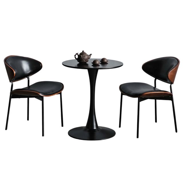 Combo bàn cafe Tulip và 2 ghế Elara CBCF315