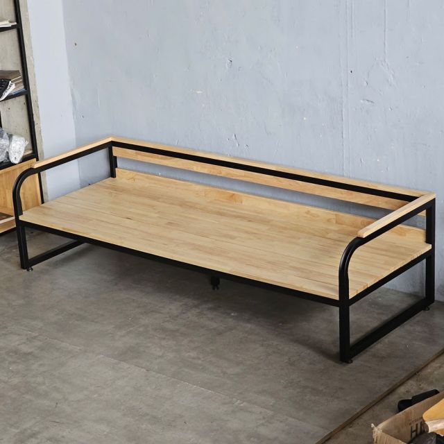 Ghế băng dài 190x70x52cm gỗ cao su GBD050